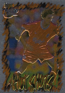 McMANAMAN Steve Futera 1999 Hot Shots Embossed Foil HS4