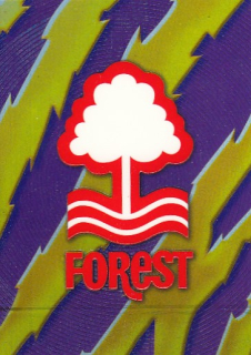 NOTTINGHAM Forest Merlin Premier Gold 1998/1999 Emblem A15