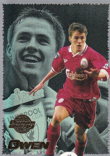 OWEN Michael Merlin Premier Gold 1998/1999 World Cup Superstar B10