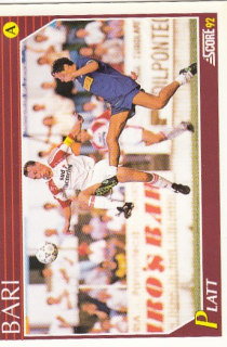 PLATT David Score 1991/1992 č. 38