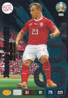 SHAQIRI Xherdan Panini Adrenalyx XL 2020 EURO č. 312