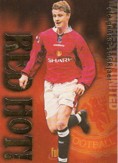 SOLSKJAER Ole Gunnar Futera 1997 Red Hot Gold RH6 /7500