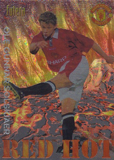 SOLSKJAER Ole Gunnar Futera 1998 Red Hot RH9 /8000