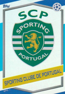 SPORTING Lisabon Topps Match Attax 2016/2017 Champion league Team Boost SPO1