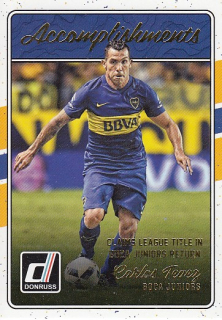 TEVEZ Carlos Donruss 2016/2017 č. 7Accomplishments