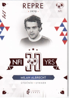 ALBRECHT Milan LC Unique Medal Series 2024 NFI 30 Years ALM Red 1of1