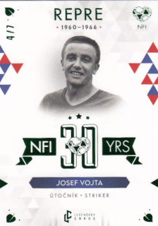 VOJTA Josef LC Unique Medal Series 2024 NFI 30 Years VOJ Emerald /7