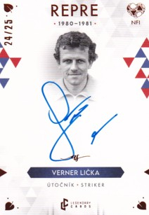 LIČKA Verner LC Unique Medal Series 2024 Authentic Signature AS LIV Bronze /25