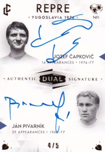 ČAPKOVIČ PIVARNÍK LC Unique Medal Series 2024 Authentic Signature Dual DS-6 /5