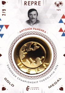 PANENKA Antonín LC Unique Medal Series 2024 Gold Medal Yugoslavia 1976 JUG-PAA Bronze /9