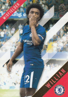 WILLIAN Topps Premier League 2017/2018 č. 35