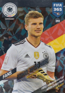 WERNER Timo Panini Adrenalyn XL 2017/2018 č. 392