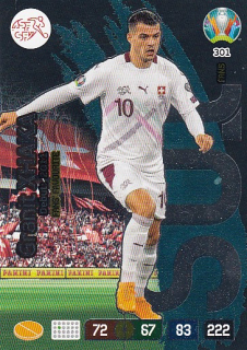 XHAKA Granit Panini Adrenalyn XL 2020 EURO 2020 č. 301