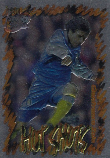 ZOLA Gianfranco Futera 1999 Hot Shots Embossed Foil HS9