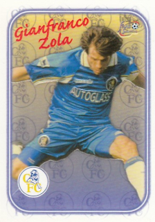 ZOLA Gianfranco Futera 1999 Special Edition Embossed SE4