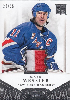 MESSIER Mark Panini Dominion 2013/2014 Authentic Material Prime D-MM /25