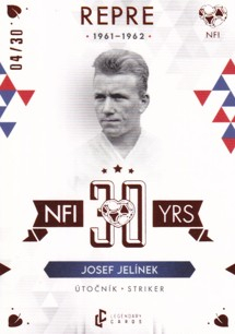 JELÍNEK Josef LC Unique Medal Series 2024 NFI 30 Years JEJ Bronze /30