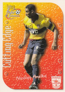 ANELKA Nicolas Futera 1999 Cutting Edge Embossed CE8