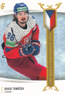 TOMÁŠEK David LC Golden IIHF World Championship 2024 WCH-22