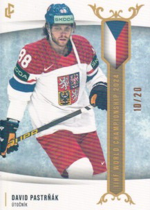 PASTRŇÁK David LC Golden IIHF World Championship WCH-19 Retail Rainbow /20