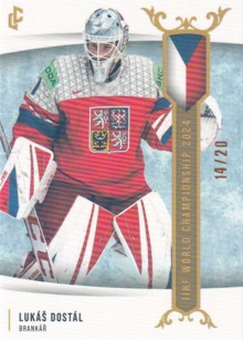 DOSTÁL Lukáš LC Golden IIHF World Championship WCH-25 Retail Rainbow /20