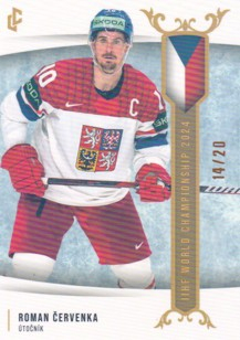 ČERVENKA Roman LC Golden IIHF World Championship WCH-10 Retail Rainbow /20