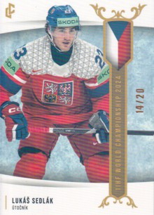 SEDLÁK Lukáš LC Golden IIHF World Championship WCH-15 Retail Rainbow /20