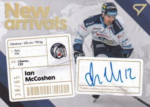 MCCOSHEN Ian SPORTZOO 2023/2024 New Arrival Autograph NAS-IM /65