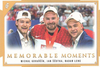 KOVAŘČÍK Michal ŠČOTKA Jan LENC Radan LC Memorable Moments MO-90