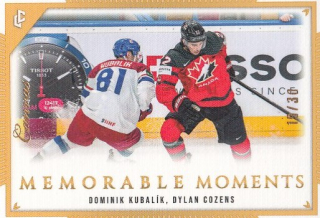 KUBALÍK Dominik COZENS Dylan LC Memorable Moments MO-38 Canvas /30