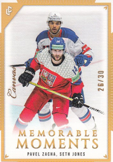 ZACHA Pavel JONES Seth LC Memorable Moments MO-52 Canvas /30