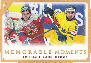 ŠPAČEK David JOHANSSON Marcus LC Memorable Moments MO-61 Canvas /30