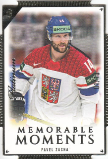 ZACHA Pavel LC Memorable Moments MO-35 Platinum Die-Cut /15