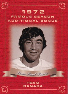 PARISE Jean Paul 1972 FAMOUS SEASON CANADA promo