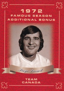 SAVARD Serge 1972 FAMOUS SEASON CANADA promo