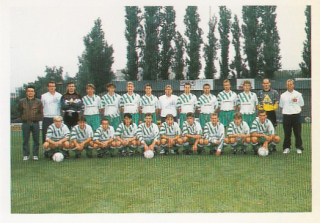 FC BOHEMIANS Praha PAPYRO Podzim ´94 Týmové foto