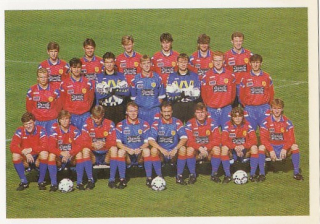 FC Boby BRNO PAPYRO 1995/1996 Týmové foto