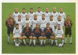 FC Baník OSTRAVA PAPYRO 1995/1996 Týmové foto