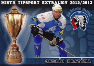 KRATĚNA Ondřej OFS 2012/2013 Mistr Tipsport Extraligy č. 10