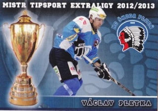 PLETKA Václav OFS 2012/2013 Mistr Tipsport Extraligy č. 15