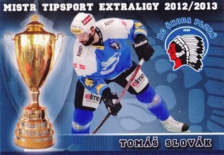 SLOVÁK Tomáš OFS 2012/2013 Mistr Tipsport Extraligy č. 19