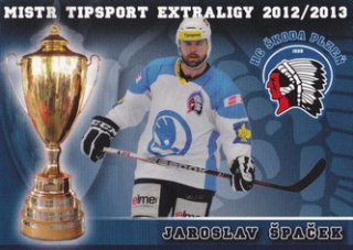 ŠPAČEK Jaroslav OFS 2012/2013 Mistr Tipsport Extraligy č. 23