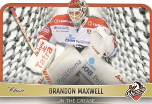 MAXWELL Brandon OFS Classic 2016/2017 In the Crease IC-17 /100