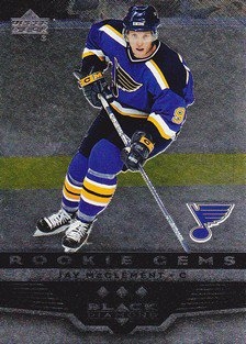 MCCLEMENT Jay UD Black Diamond 2005/2006 č. 157 Rookie Gems Triple