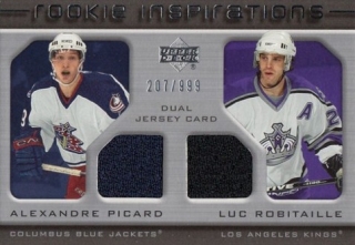 PICARD ROBITAILLE UD Rookie Update 2005/2006 Jersey č. 240 /999