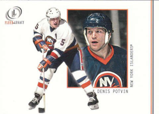 POTVIN Denis Fleer Legacy 2001/2002 č. 41