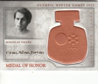 DANĚK Miroslav 1972 FAMOUS SEASON Medal of Honor /12