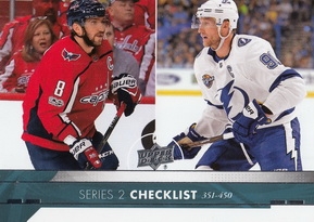 OVECHKIN STAMKOS UD 2017/2018 č. 450 Checklist