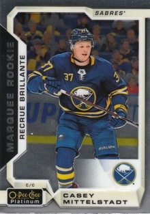 MITTELSTADT Casey O-Pee-Chee Platinum 2018/2019 č. 190 Marquee Rookie