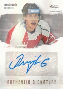 DUJSÍK Tomáš OFS Classic 2019/2020 Authentic Signature Level 1 AS-TDU Rainbow /6